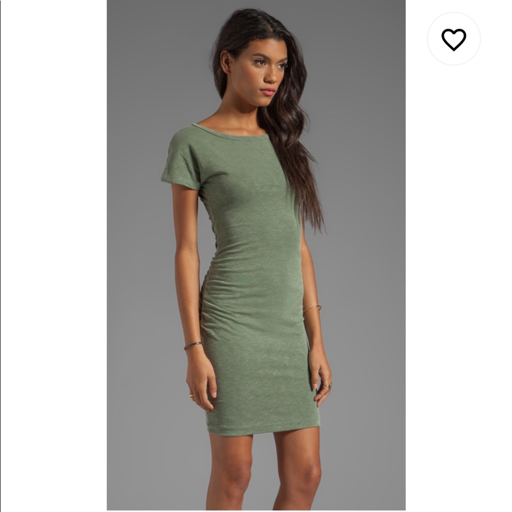 Sundry boatneck ruched dress  ~ NWT ~ size medium